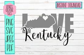 Download Kentucky Love Graphic By Reneescreativesvgs Creative Fabrica SVG Cut Files
