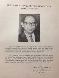 We did not find results for: Tan Sri Datuk Senu Abdul Rahman Posts Facebook