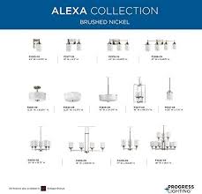 Progress lighting alexa pendant light nwt fixture. Progress Lighting P4459 09 Chandelier 20 Inch Diameter X 19 13 16 Inch Height Nickel Amazon Com
