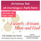 Christmas Fair at Morningsun Herb Farm event image