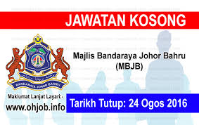 Pegawai tadbir sila klik butang aplikasi jawatan kosong di atas. Jawatan Kosong Majlis Bandaraya Johor Bahru Mbjb 24 Ogos 2016 Jawatan Kosong Kerajaan Swasta Terkini Malaysia 2021 2022