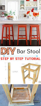 This certainly makes for an easier project to build, but in terms of. 10 Free Bar Stool Plans Step By Step Tutorial Diy Old Things