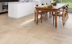 Everstone Series Porcelain Tiles In Everdore Are The Focal Point Of This Kitchen Type Of Tile Porcelain Series Ev Stone Flooring Flooring Marble Granite