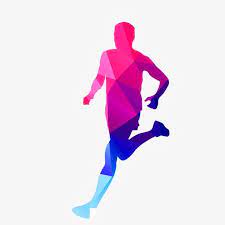 Color Silhouettes Of People Running Silhouette People People Running Sports Pictures
