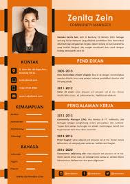 Lihat contoh cv menarik fresh graduate berikut ini 50 Contoh Cv Lamaran Kerja Desain Paling Menarik 2021