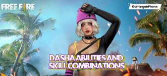 Free fire new character steffie is coming soon in free fire so lets take a loot at her abilities and skills in free fire advance server. Free Fire New Character Dasha Character Analysis And Skill Combinations