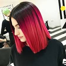 If you have black hair, consider spicing up your mane with a fire engine red ombré shade. 20 Best Red Ombre Hair Ideas 2021 Cool Shades Highlights Hairstyles Weekly