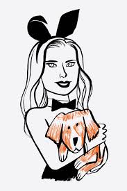 Find images of black white pattern. The Playboy Bunny Empowered The New Yorker
