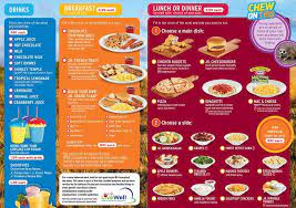 Kids Menu Food Menu Kids Meals