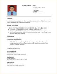Resume Examples For Students Job Resume Format Simple Resume Format Resume Format For Freshers