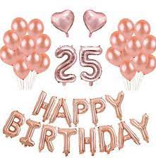 Decouvrez En Ligne Notre Large Gamme De Kit Anniversaire Ballon 25 Ans Parfait Pour Idee Deco Anniversaire 25 Ans Fetes Du 25e Anniversaire Anniversaire 25 Ans