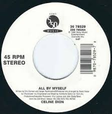5 / 5 101 мнений. Celine Dion All By Myself 1996 Vinyl Discogs