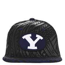 Oval Y Kahuku Flat Bill Byu Hat Zephyr Bags Gifts Embroidered