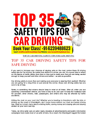 Top 35 Car Driving Safety Tips For Safe Driving