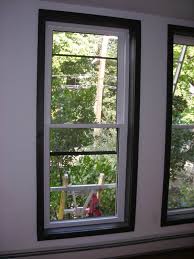 Thin Black Window Trim Interior Window Trim Interior Shutters Window Trim