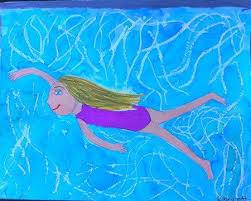 Artwork Published By Kaley305 Swimming Pool Art Pool Art Camping Art