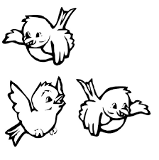 Free birds coloring pictures coloring pages your kids can enjoy! Flying Birds Coloring Pages