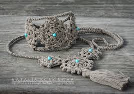 Outstanding Crochet New Project Crochet Boho Bracelet Necklace Crochet Jewelry Crochet Crochet Bracelet
