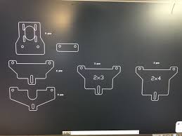 Cnc Plasma Table Gantry Drawings Fits 2x2 2x3 2x4 Rails Nema 23 34 Motors Cnc Plasma Table Plasma Table Cnc Plasma
