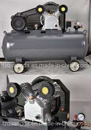 If there is problem, only malfunctioning parts can be replaced. China 4kw 5 5hp 100l 8bar Belt Driven Air Compressor V 0 6 8 China Air Compressor 100l Air Compressor