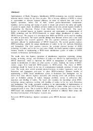 Abstract Bachelor Thesis