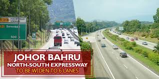 Highways & expressways of malaysia. Johor Bahru North South Expressway To Be Widen To 6 Lanes Johor Now