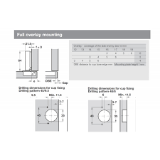 The result is a door that. Soft Close Hafele Kitchen Cabinet Cupboard Concealed Hinge 35mm Full Overlay