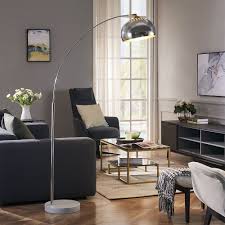 Rosen Garden Arc Floor Lamp Modern Reading Light For Living Room Bedrooms And Office Light Direction Adjustable Bulb Not Included Walmart Com In 2020 Living Room Lighting Arc Floor Lamps Living