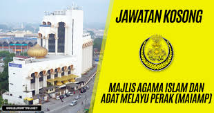 Permohonan jawatan kosong, tempahan kemudahan awam, tempahan rumah rehat, sewaan harta majlis, permohonan sman, permohonan dana ngo, permohonan sijil halal Jawatan Kosong Di Majlis Agama Islam Dan Adat Melayu Perak Maiamp 12 Februari 2019 Jawatan Kosong 2021