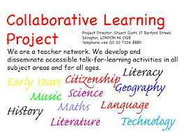 Collaborative Learning Project Ideas Resources And Activities Many Cater For Eal Learners Collaborative Learning Learning Websites Learning Projects
