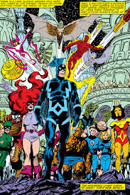 Black Bolt Vs Thanos Comic Black Bolt Fantastic Four 1961 240 Comics Marvel Comic Character Marvel Comics