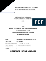 Nak tahu lebih lanjut, jemput hadamkan perkongsian tok hari ini. Kerja Kursus Geografi 2009 Bandar Baru Bangi Bandingan Singapura