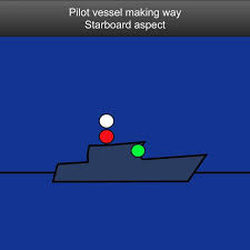 Pilot Vessel Making Way Starboard Aspect Vessel Trawling Or Fishing Colregs Navigation Lights Shapes For Skipp Boat Safety Boat Navigation Sailing Terms