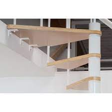 Spiral staircase calculator is fast and easy way of materials calculation on perpendicular.pro. Dolle Calgary White Spiral Staircase 120cm