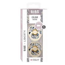 BIBS X Liberty Bobo Latex - Ivory Mix Pacifiers ♡ - Haarspullen
