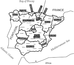 All flags of the world in alphabetical order and detailed world map with borders, countries, large cities. Geographic Map Of Spain The Names Of The Provinces Are Reported In Download Scientific Diagram