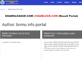 Bnmu part 2 result 2021 has been released from bhupendra narayan mandal university result 2021 on the official website. Bnmu Part 3 Result 2021 Ba Bcom Bsc 3rd Year Results
