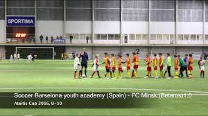 All news about the team, ticket sales, member services, supporters club services and information about barça and the club Soccer Barcelona Youth Academy Spain Fc Minsk Belarus 2006 Youtube