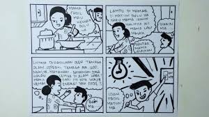 Buku guru kelas 4 kurikulum 2013 tema 2 (berhemat energi) dapat di unduh di sini, sedangkan buku perhatikan gambar di bawah ini! Gambar Komik Dengan Tema Hemat Energi Contoh Gambar Komik Youtube