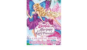 Find free coloring pages, color poster and pictures in barbie mariposa coloring pages! Barbie Mariposa The Fairy Princess Coloring Book Special Edition 2020 Amazon De Kids Suw Fremdsprachige Bucher