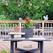 This diy outdoor furniture project requires moderate skills, for example making biscuit joints with a biscuit joiner. 18 Diy Outdoor Table Plans