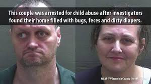 Florida couple charged with child neglect after home found filled with  feces, bugs, officials say