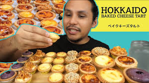 Information & tips about hokkaido baked cheese tart? Cheese Tart Yang Paling Rasa Cheese Tart Sekali Mukbang Malaysia Hokkaido Baked Cheese Tart Youtube