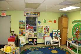 Light Green Walls Ok Modern Kindergarten Classroom Pb J Preschool Consulting Services My New Preschool C Preschool Classroom Preschool Classroom Arrangement