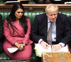 Born in london in 1972, patel's family is originally from gujarat in india. Aggressive Priti Patel Threw Briefing Folder At Official S Face Daily Mail Online