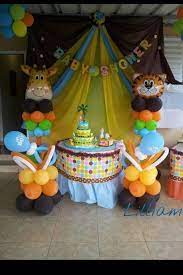 Decoracion Baby Shower Nina Tortas Pasteles De Baby Shower Fiesta De Animales