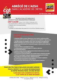 Allocation chômage et travail saisonnier : Aesh Cgt Educ Action Creteil Posts Facebook