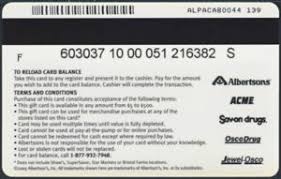 Albertsons operates with over 1,775. Gift Card Comforter Albertsons Group United States Of America Albertsons Col Us Albg 004b