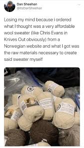 Accidental Yarn Purchase Inspires Hilarious Pun Filled Twitter Thread Memebase Funny Memes