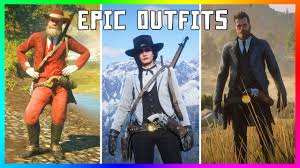 Jan 12, 2021 · red dead redemption 2's story revolves around the van der linde gang and their last days in the wild west.while the gang members were just a bunch of dangerous outlaws, this group acted like a family, caring for each other and even following a moral code. Red Dead Online Epic Outfits Santa Clause Booker Dewitt Riverboat Mccree More Rdr2 Outfits Youtube